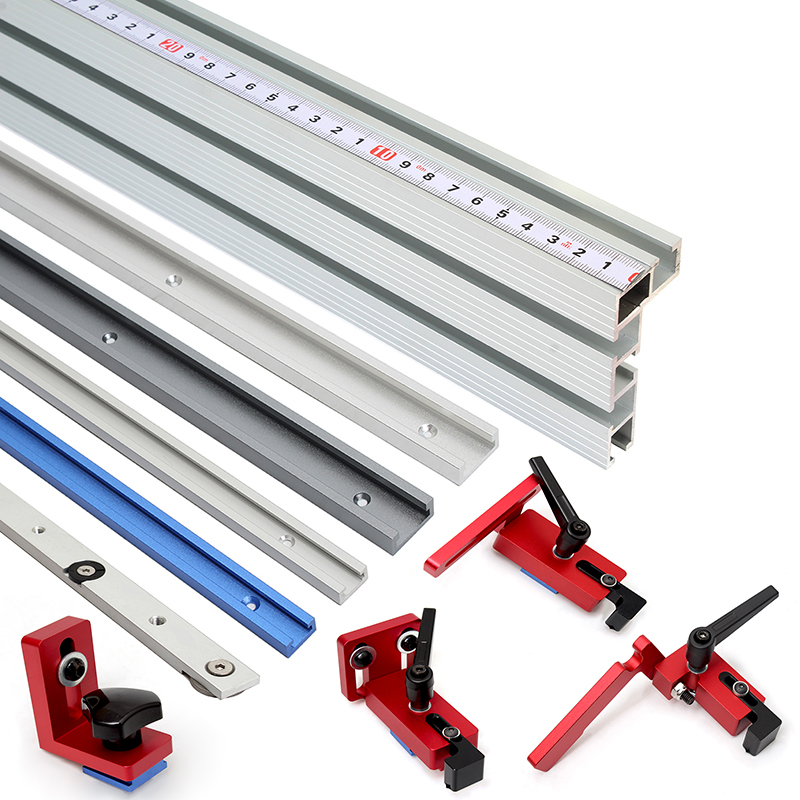 Dowel Jig Kit - 1Pc 19/30/45/75Type T-tracks T-Slot Aluminium Alloy