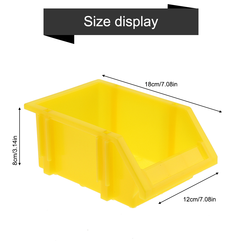 1pc Stackable Plastic Hardware - Workshop Tools Classification ulasan dan harga