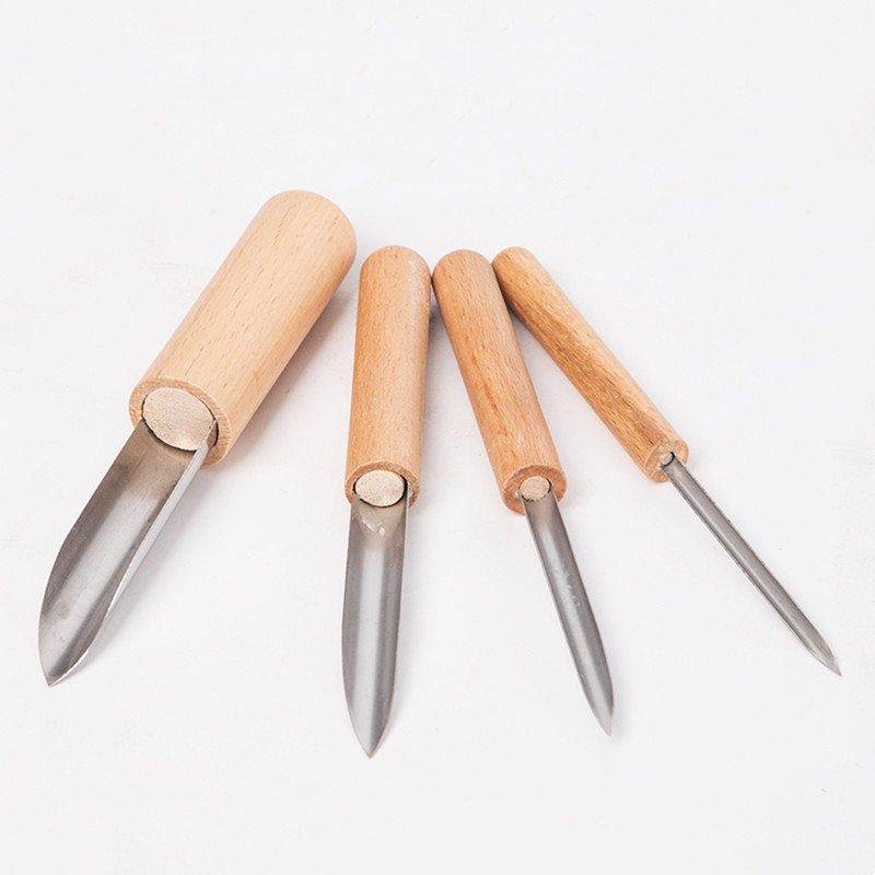 Pottery Tool Puncher 4 Pieces/ - Chisel Set Wood ulasan dan harga