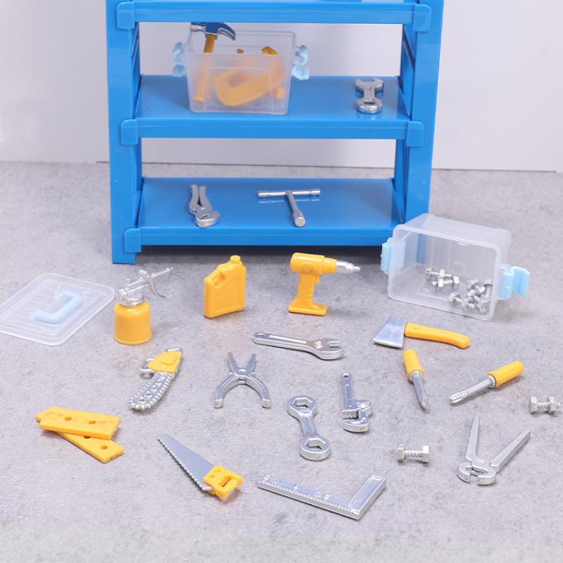 Premium 30Pcs Mini Tools Set 1 - Workshop Tools Toy ulasan dan harga