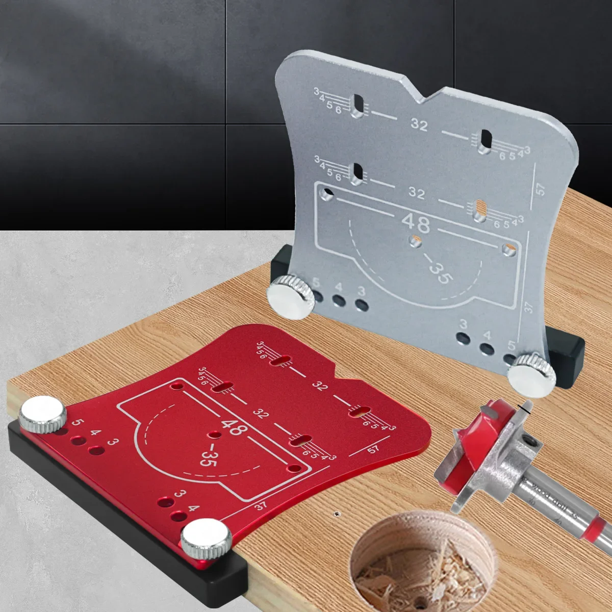 35mm Hinge Hole Positioning Te - Dowel Jig Kit ulasan dan harga