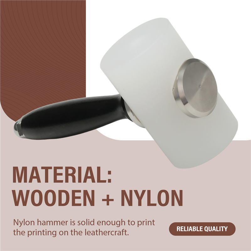 AT63-Leather For Leathercraft  - Mallet Wood Carving ulasan dan harga