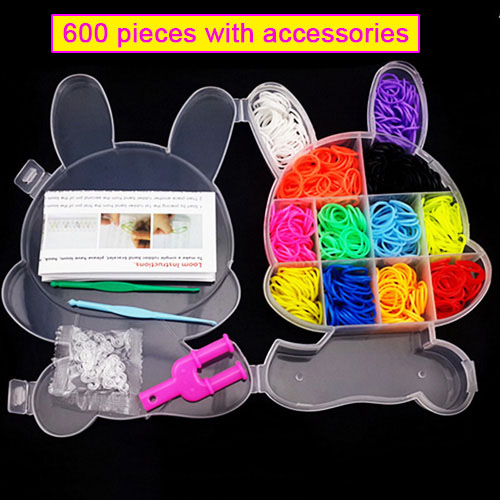 Colorful Rubber Bands Loom  El - Tools Workshop Kids ulasan dan harga