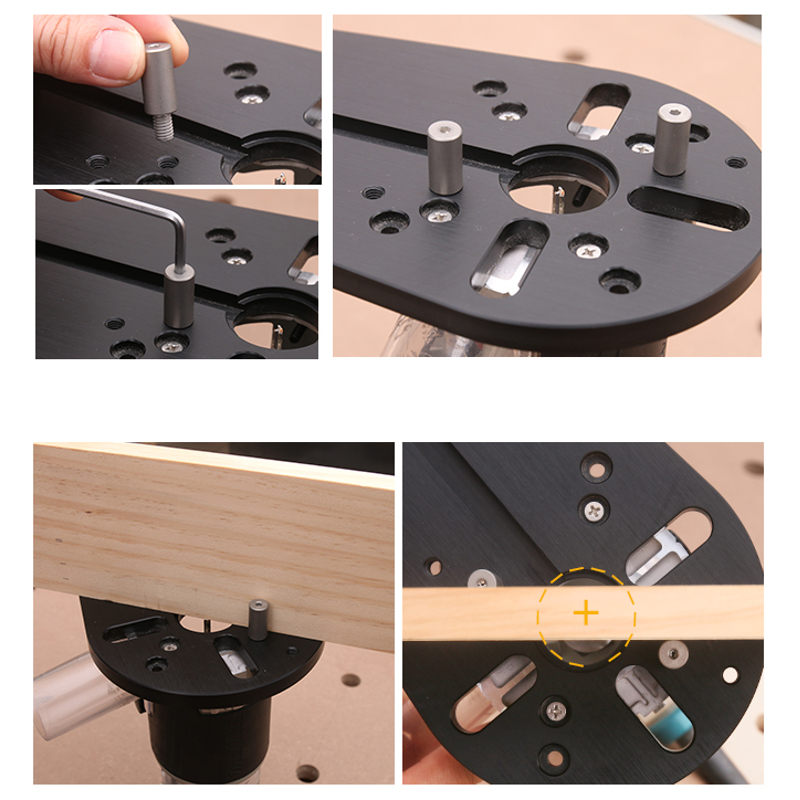Circle Cutting Jig  For Small  - Dowel Jig Kit ulasan dan harga