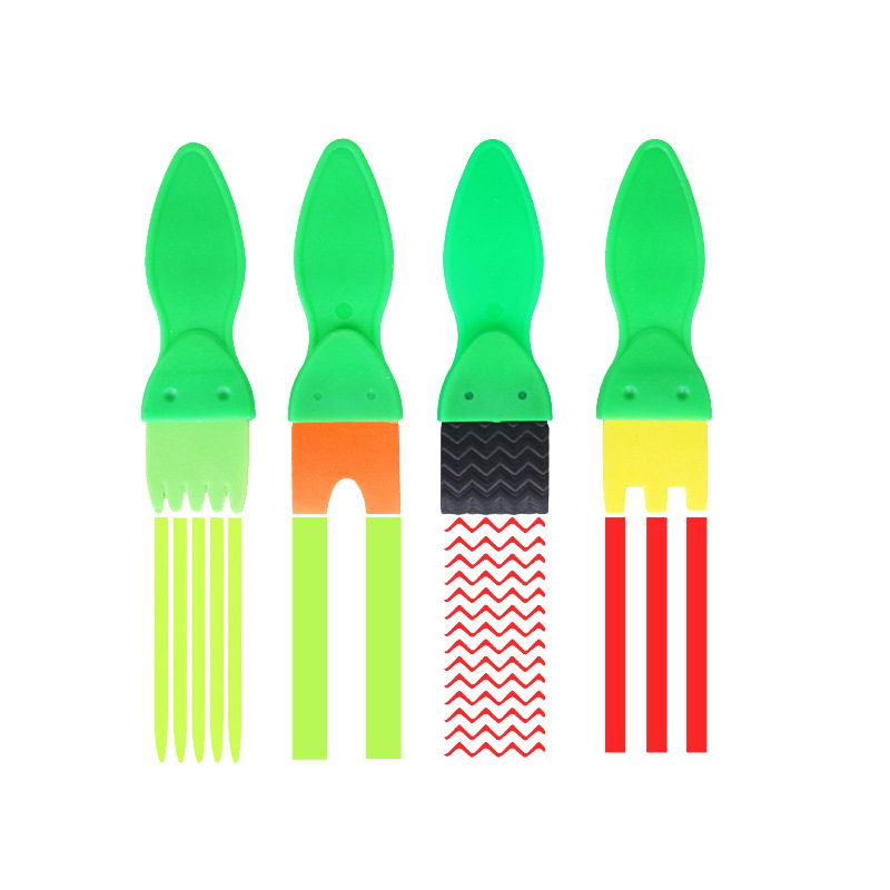 Children Toddler Sponge Stamp  - Tools Workshop Kids ulasan dan harga