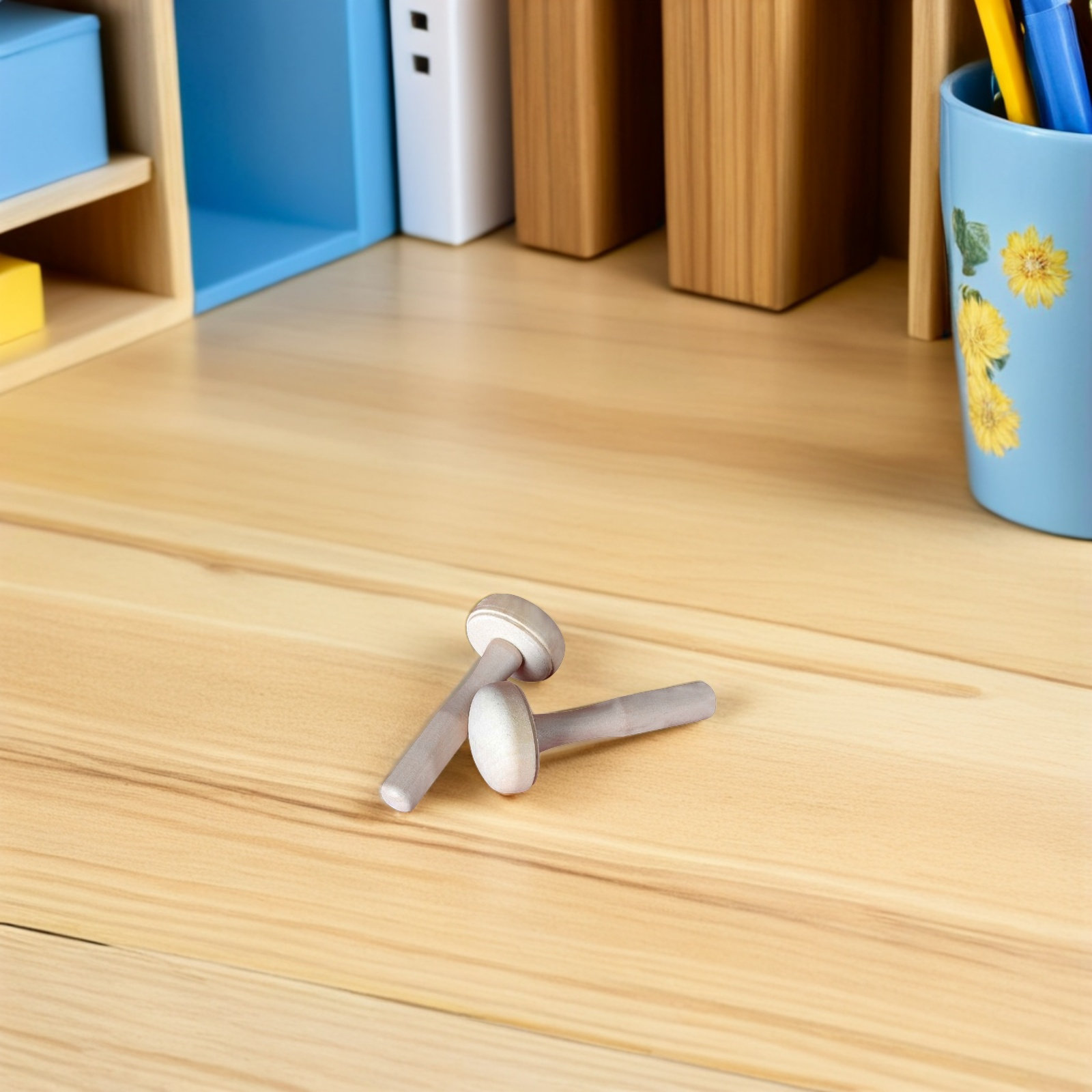 10Pcs Children Wooden Mushroom - Tools Workshop Kids ulasan dan harga