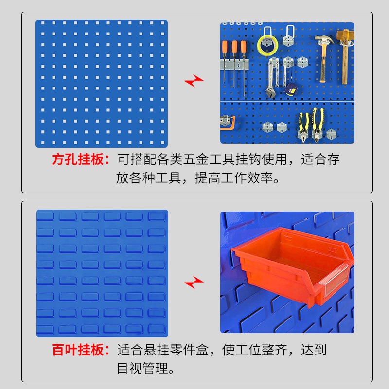 Square hole hanging board sing - Workshop Tools.Hanging Board ulasan dan harga