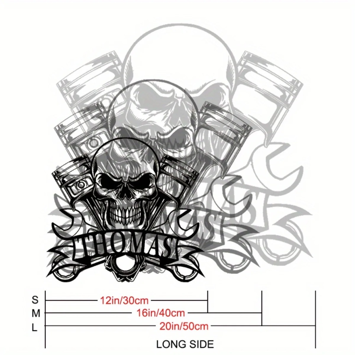 Custom Personalized Metal Wall - Workshop Tools Needed ulasan dan harga