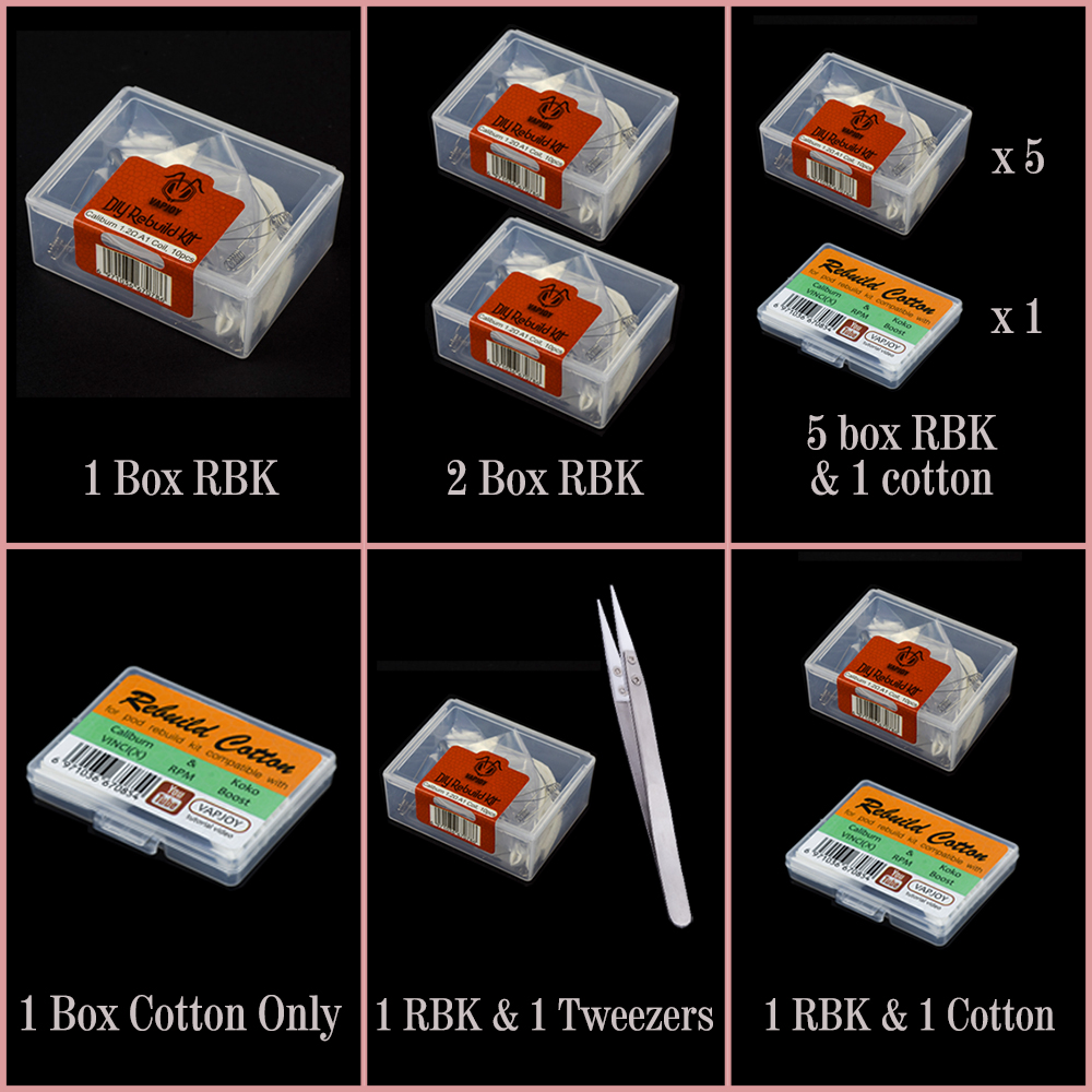 Original VAPJOY DIY Rebuild Ki - Tools Vape ulasan dan harga