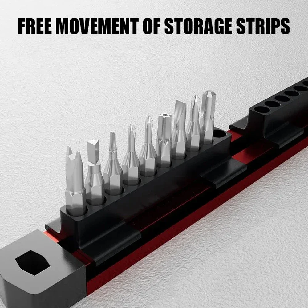 Magnetic Screwdriver Bit Holde - Workshop Tools Organizer ulasan dan harga