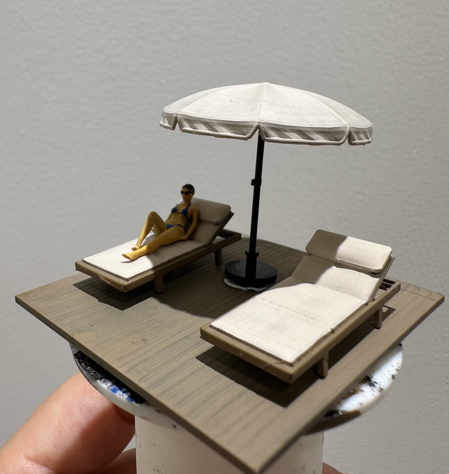 Diorama 1/64 Sun Bathing Micro - Tools Workshop Kids ulasan dan harga