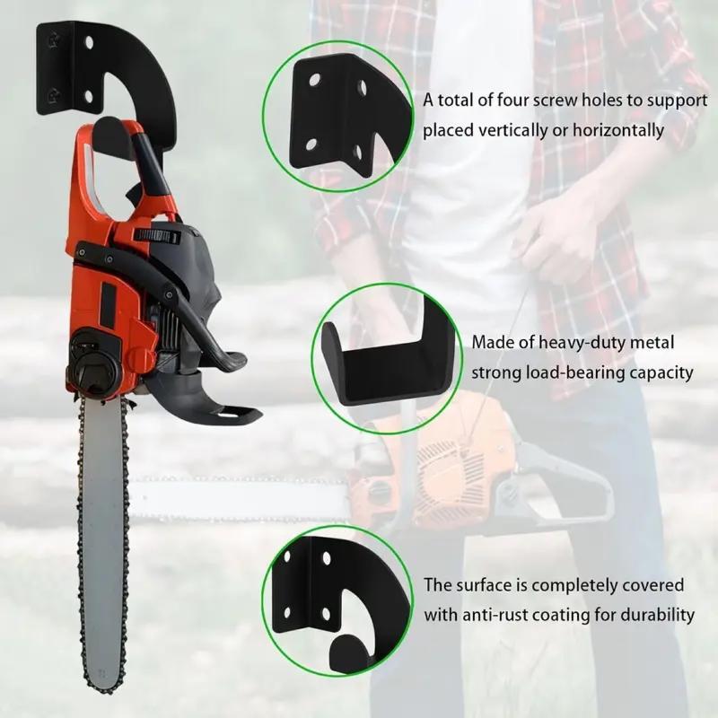 1pcs Chainsaw Wall Mount Heavy - Workshop Tools Hanger ulasan dan harga