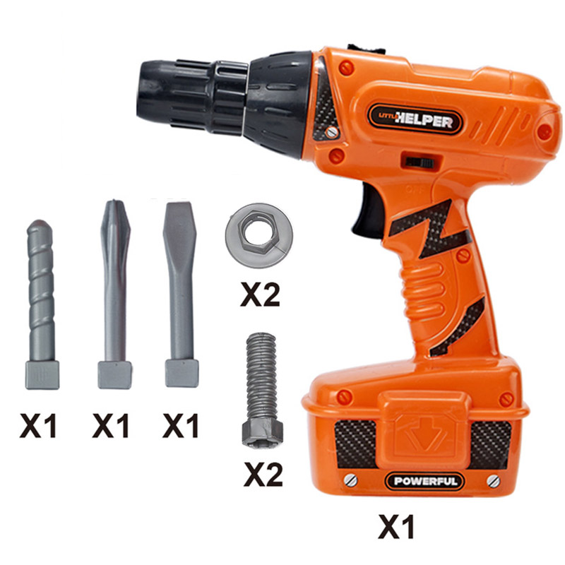 Tools Toys Electric Drill BO S - Workshop Tools Toy ulasan dan harga