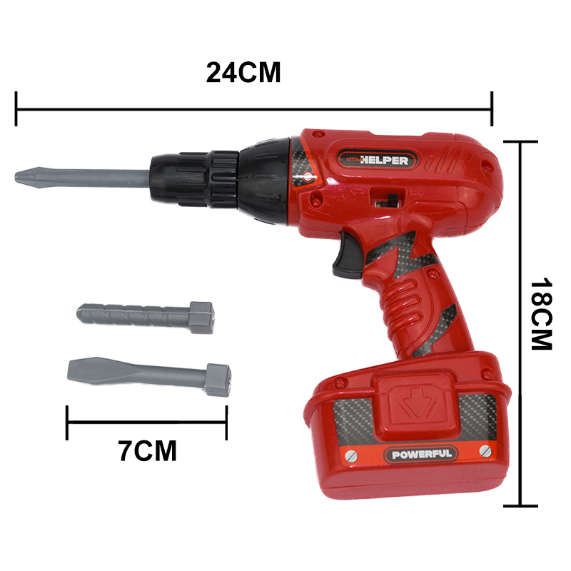 Tools Toys Electric Drill BO S - Workshop Tools Toy ulasan dan harga