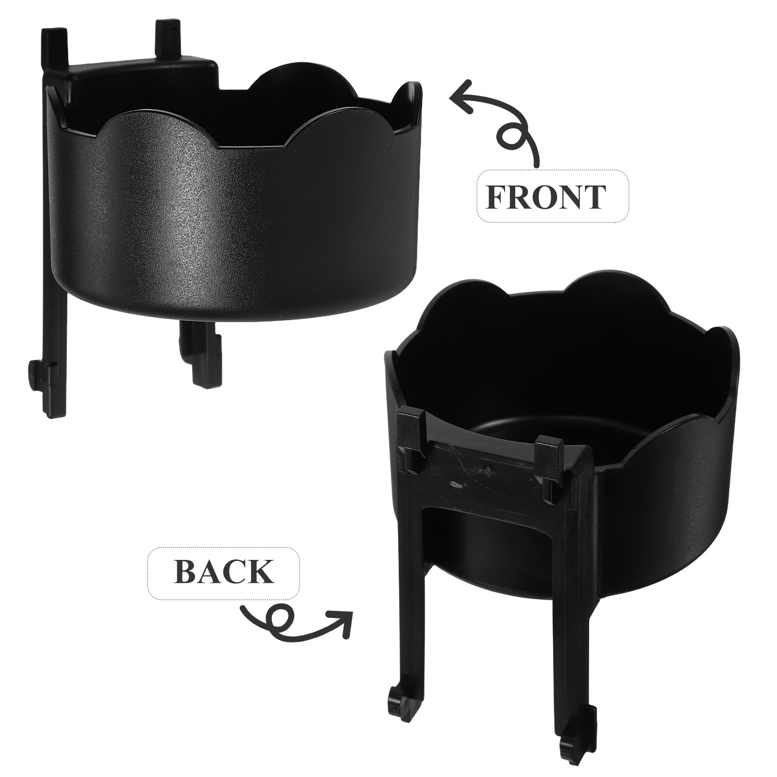 Wall Mounted Black Plastic Rou - Workshop Tools Organizer ulasan dan harga