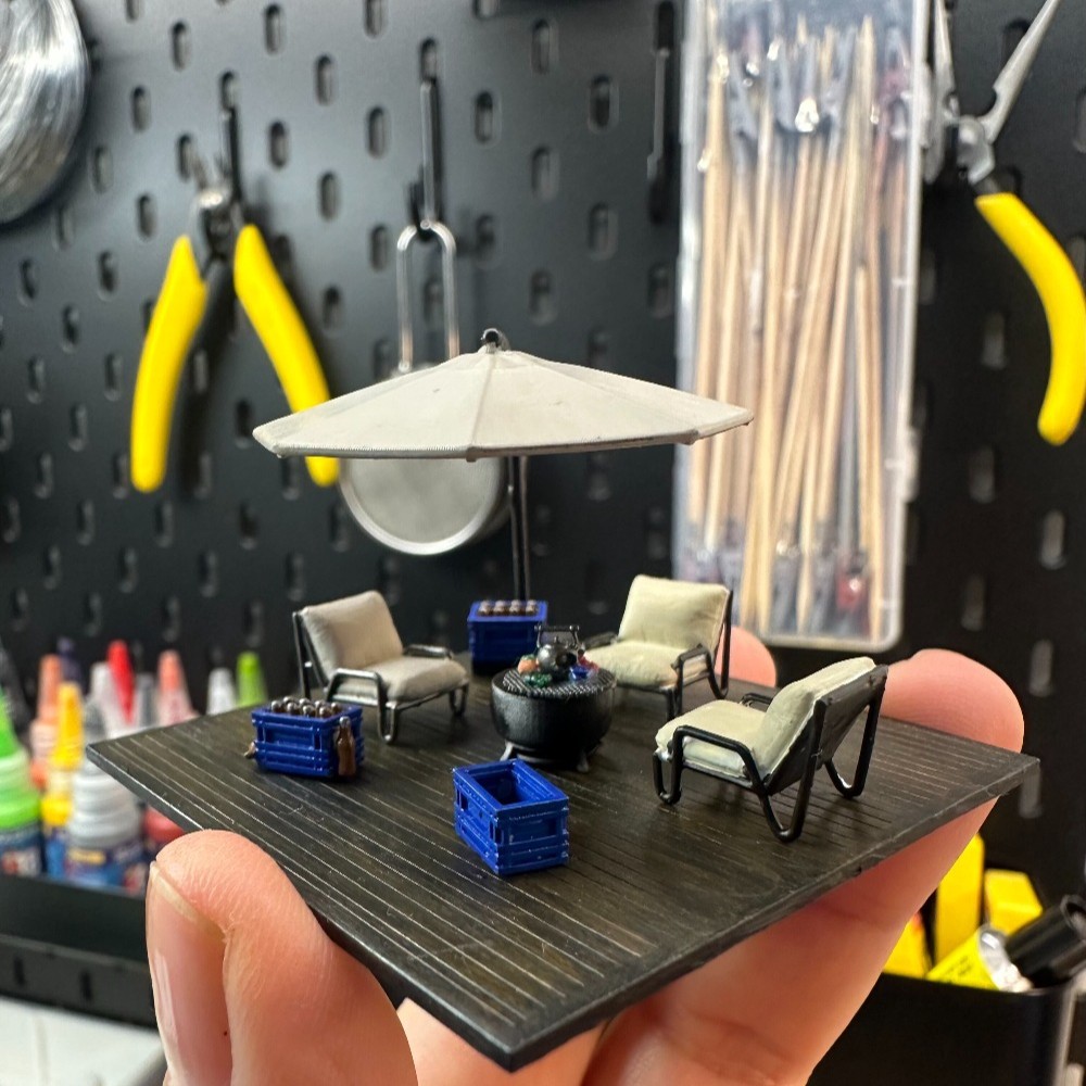 Diorama 1/64 Leisure Terrace M - Tools Workshop Kids ulasan dan harga