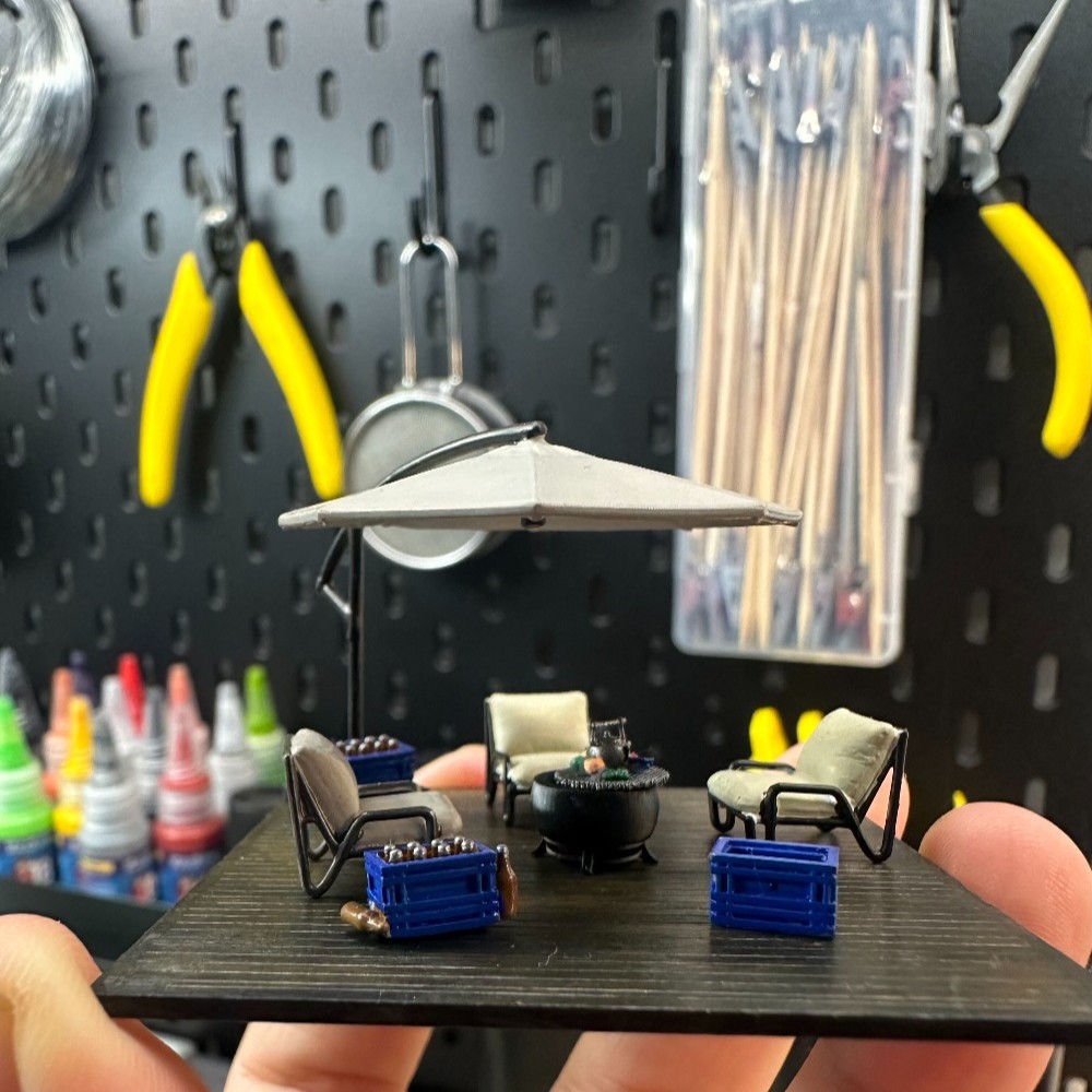 Diorama 1/64 Leisure Terrace M - Tools Workshop Kids ulasan dan harga
