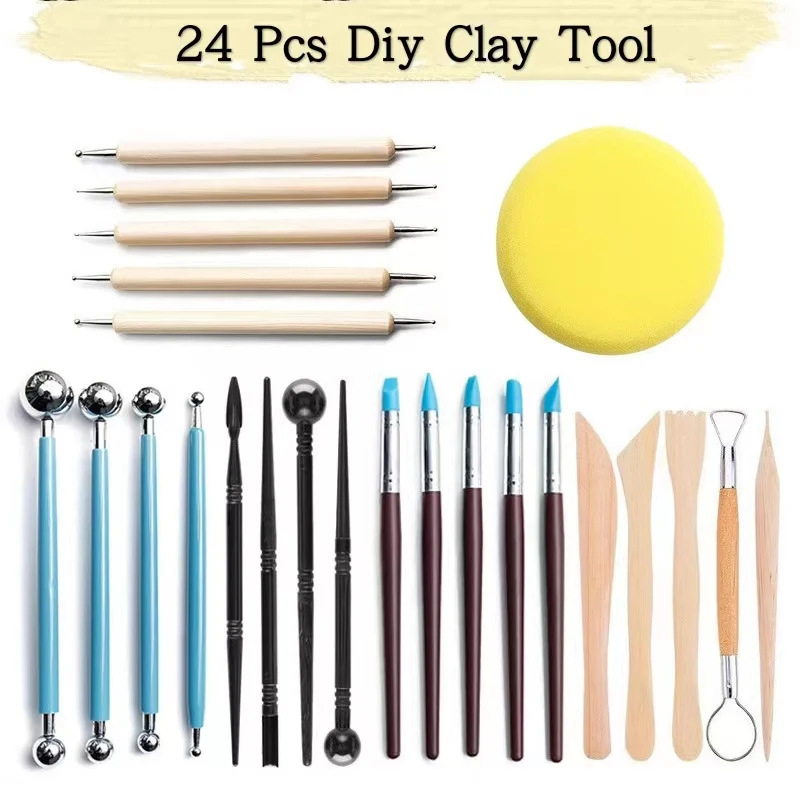 8-61PCS Pottery Tool Set - Cer - Chisel Set Wood ulasan dan harga