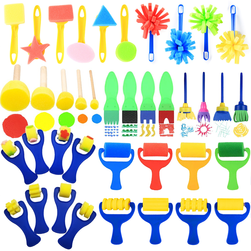 Children Drawing Sponge Toys A - Tools Workshop Kids ulasan dan harga