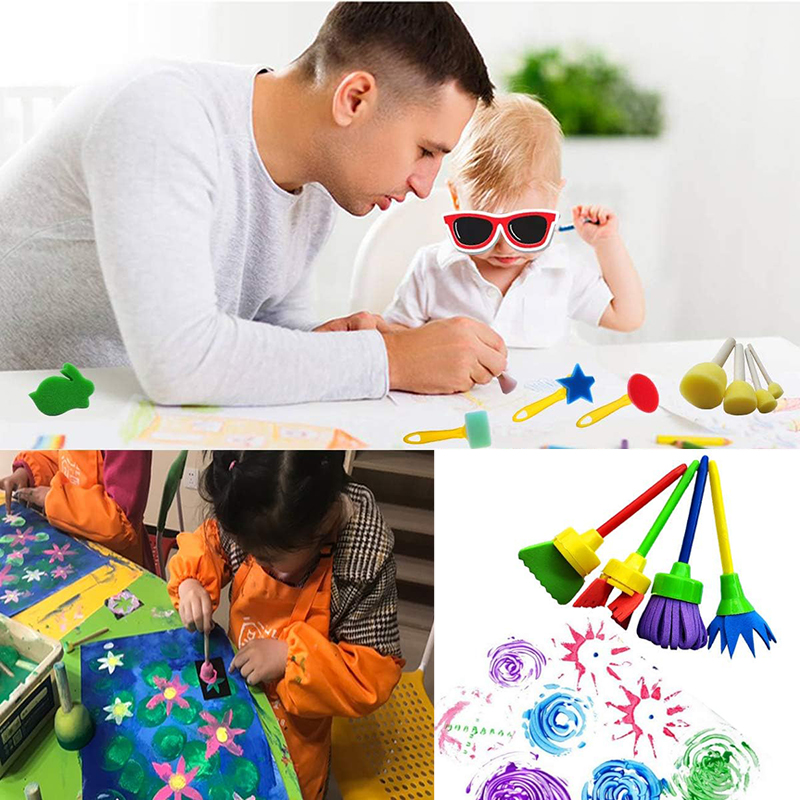 Children Drawing Sponge Toys A - Tools Workshop Kids ulasan dan harga