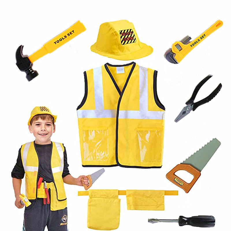 Toddler Construction Worker Ve - Tools Workshop Kids ulasan dan harga