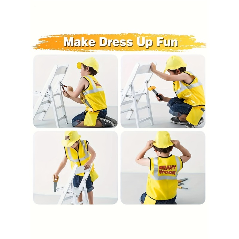 Toddler Construction Worker Ve - Tools Workshop Kids ulasan dan harga