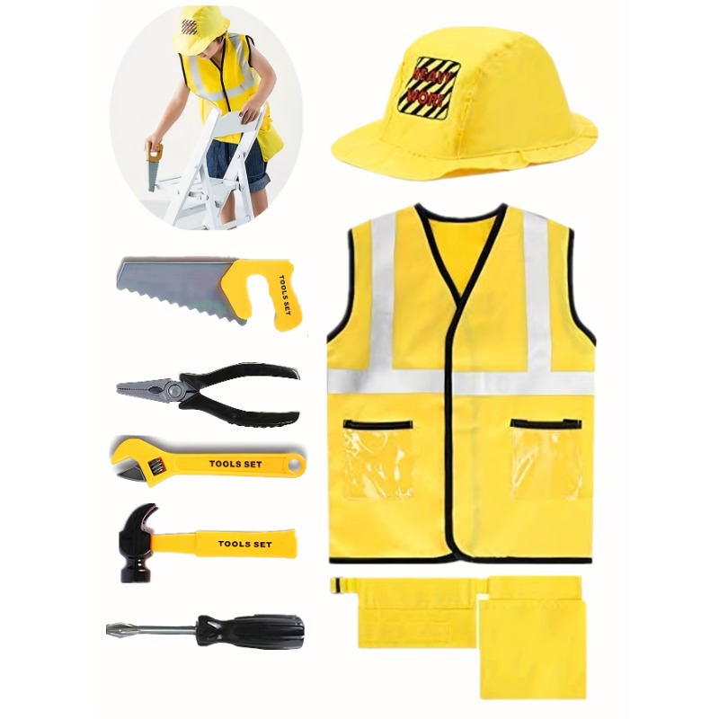 Toddler Construction Worker Ve - Tools Workshop Kids ulasan dan harga