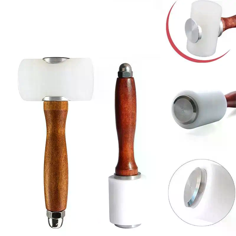 1PC Leather Carving Hammer Lea - Mallet Wood Carving ulasan dan harga