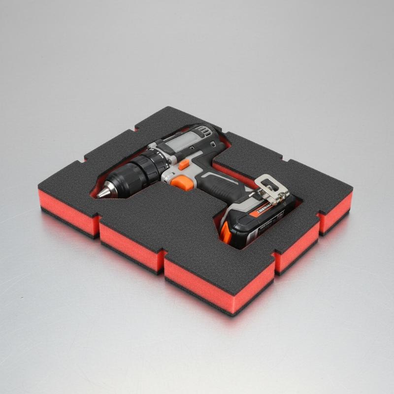 1Pcs Red Black Shockproof Foam - Workshop Tools Organizer ulasan dan harga