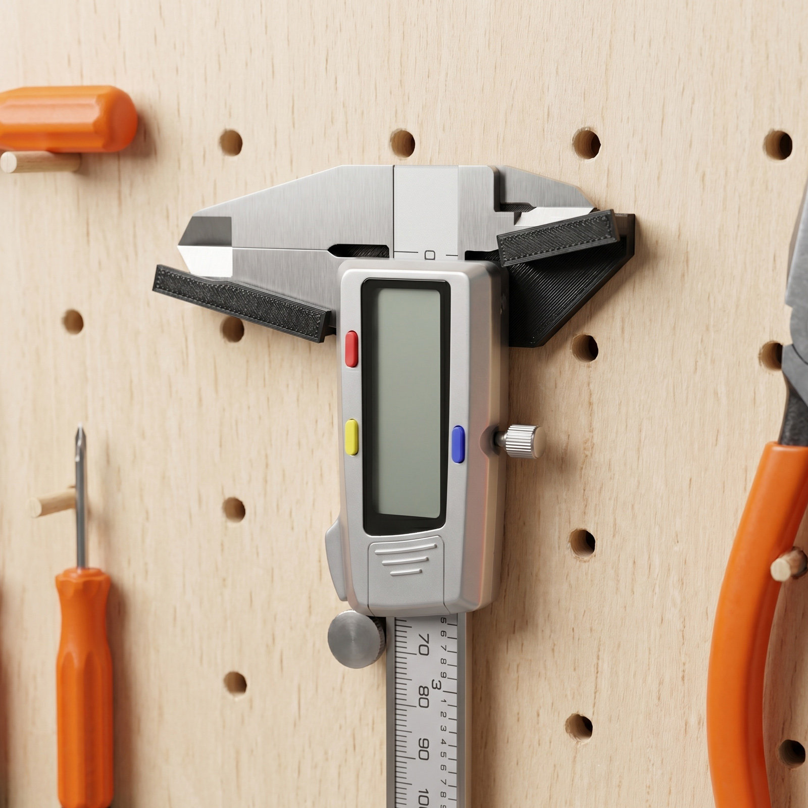 Vernier Caliper Storage Stand  - Workshop Tools Organizer ulasan dan harga