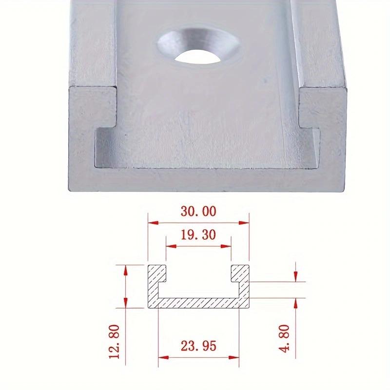 2pcs 800mm 30 Type T-track & 6 - Dowel Jig Kit ulasan dan harga