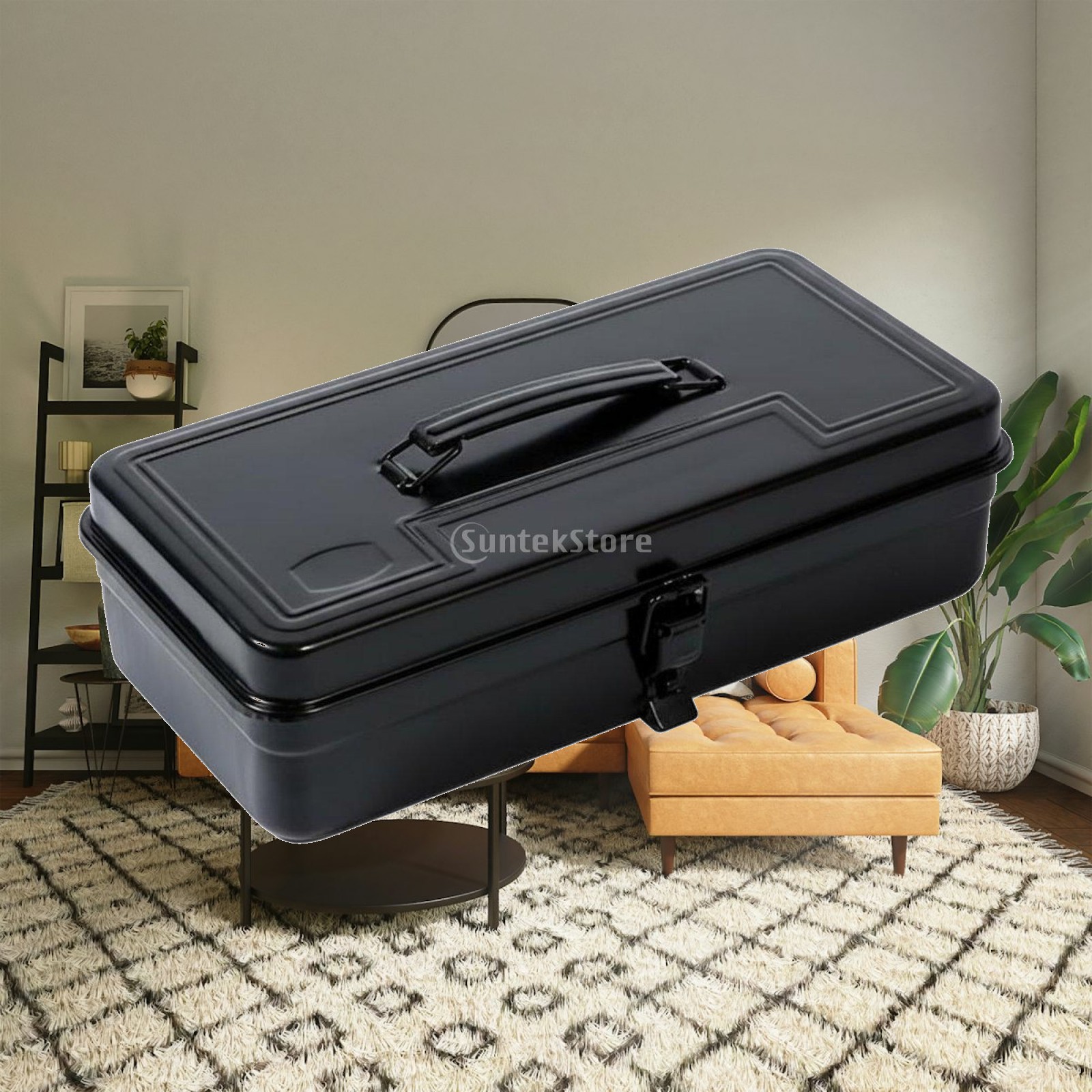 Iron Toolbox Thickened Mechani - Workshop Tools Organizer ulasan dan harga