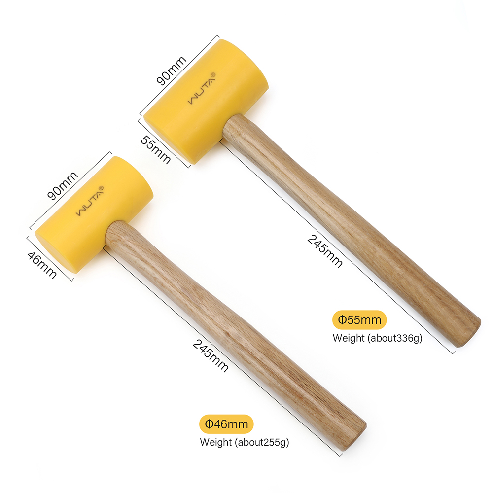 WUTA 1PC Multifunctional Leath - Mallet Wood Carving ulasan dan harga