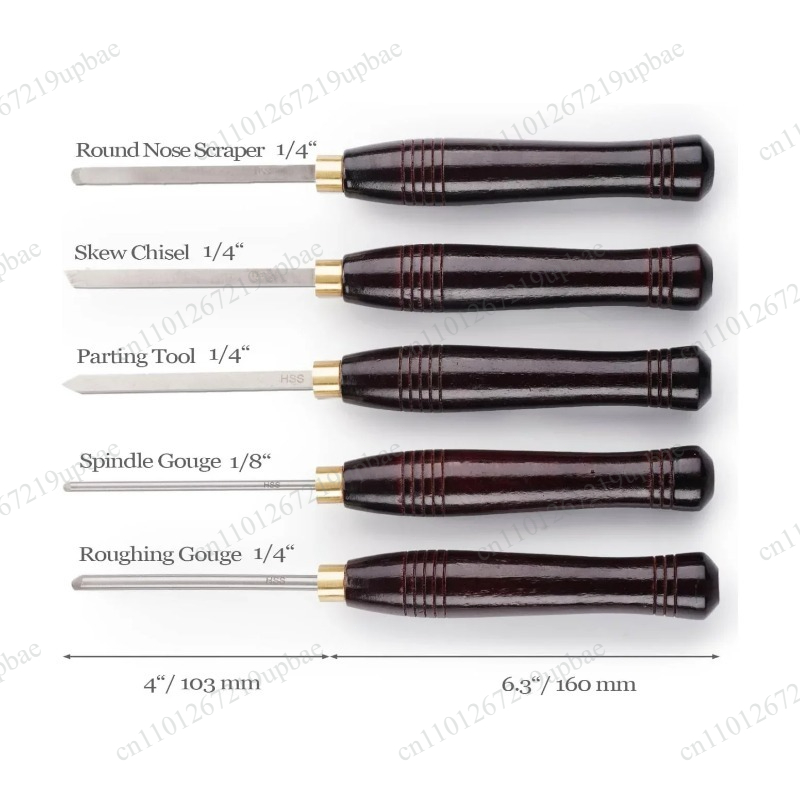 5Pcs HSS Lathe Chisel Set High - Chisel Set Wood ulasan dan harga