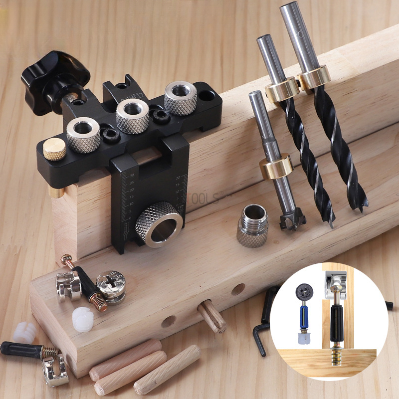 3 In1 Adjustable Doweling Jig  - Dowel Jig Kit ulasan dan harga