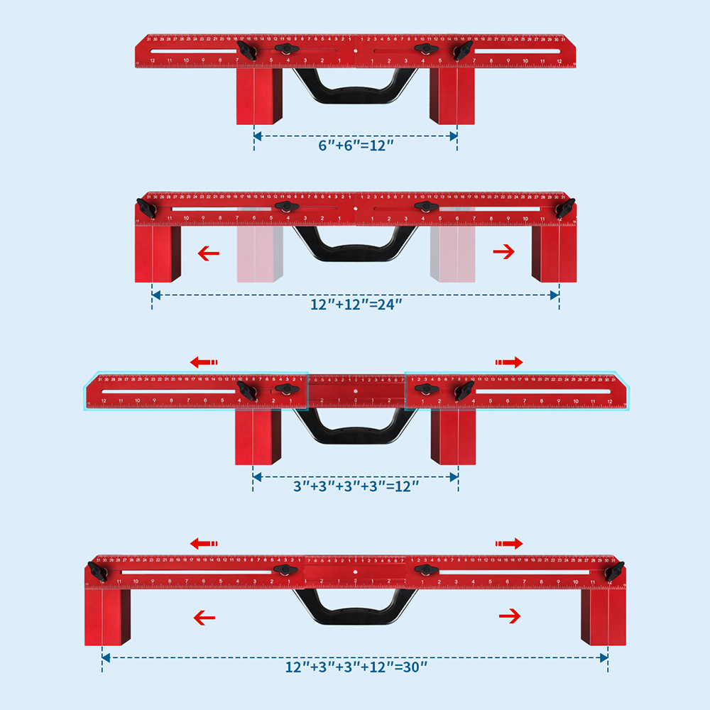 1Set Framing Tools, Adjustable - Dowel Jig Kit ulasan dan harga