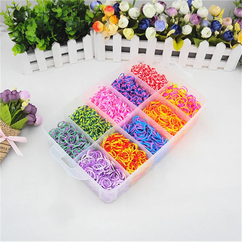 DIY Handmade Rubber Bands Loom - Tools Workshop Kids ulasan dan harga